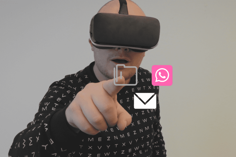 Future of Virtual Reality - Businessman