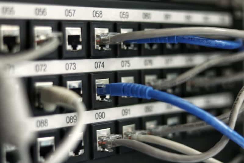 Cords of In-Office Server